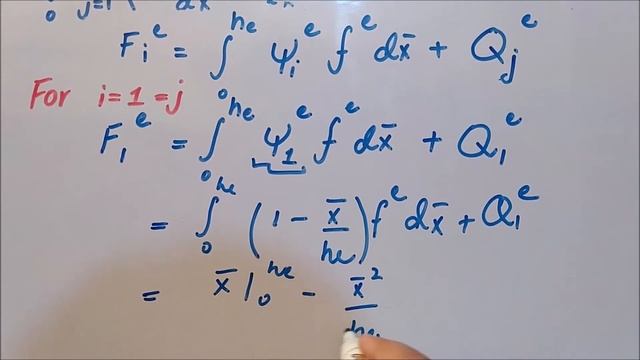 Finite Element Method | Derivation of Element Level FORCE VECTOR | STEPS in FEM | Part#7 смотреть онлайн
