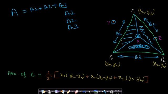 Check if a point lies inside a triangle смотреть онлайн