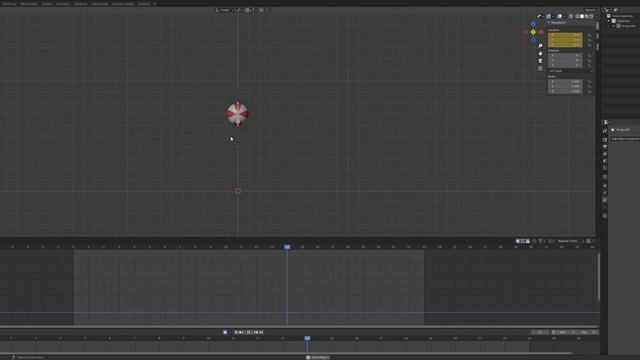 Прыгающий Мячик Растяжение Риг и Анимация в Blender смотреть онлайн