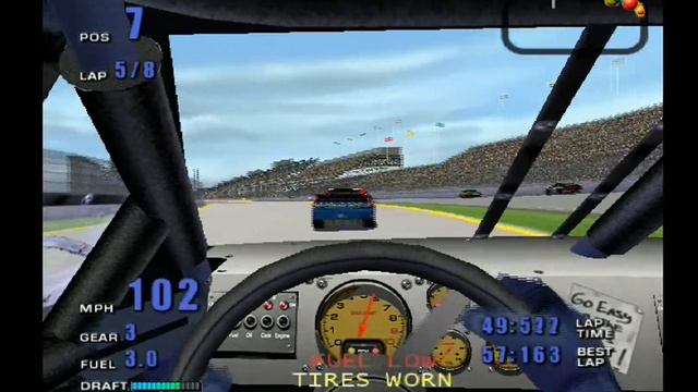 NASCAR 2001-CHEVROLET #24/INDIANAPOLIS MOTOR SPEEDWAY/GAMEPLAY PS2 смотреть онлайн