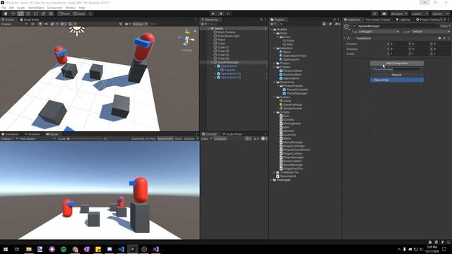 [11] Multiplayer FPS in Unity: Spawnpoints & Void смотреть онлайн