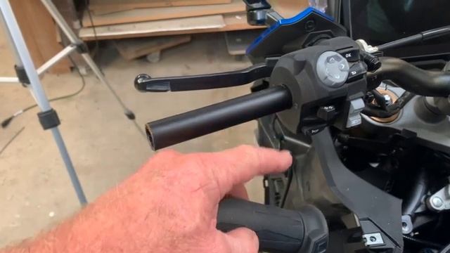 GSX-S1000GT Heated Grips Install