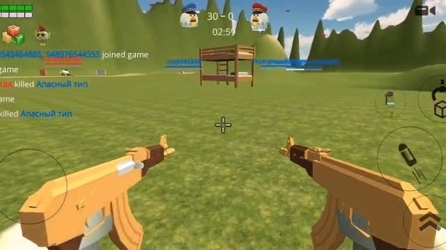 Chicken gun. Игра в кальмара смотреть онлайн