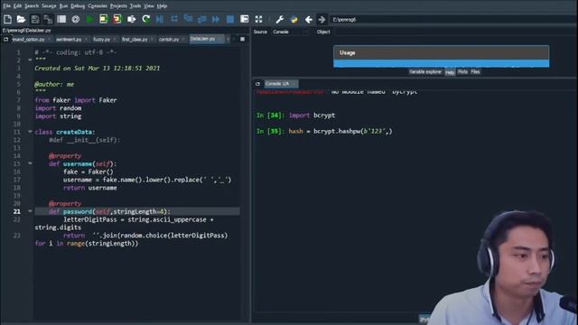 TRIK DAHSYAT!!! Membuat 1000 baris data user login menggunakan Python Faker, Pandas & Mysql - Part смотреть онлайн