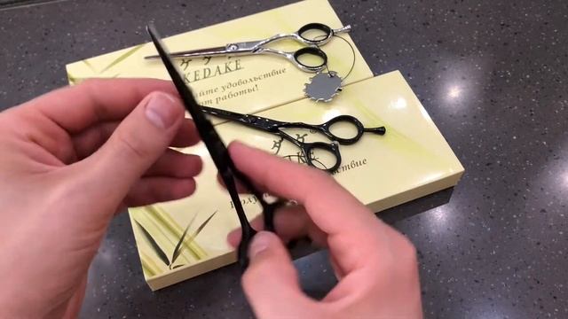Ножницы Кедаке, для тонких пальцев смотреть онлайн