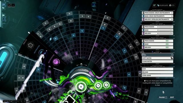 Warframe Mandachord: Sweet Child O' Mine (Guns N' Roses) + Glyph Codes смотреть онлайн