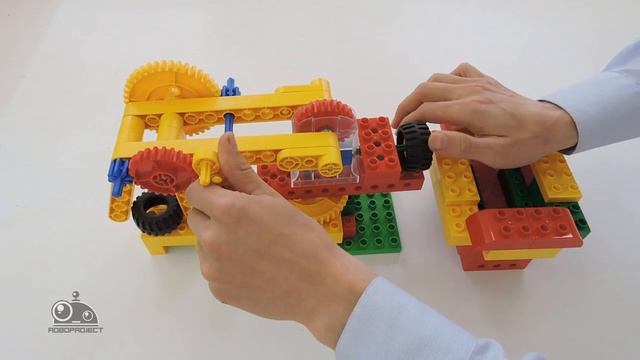 Лего Первые механизмы - Погрузчик смотреть онлайн