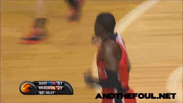 James Ennis Alley Against 36ers смотреть онлайн