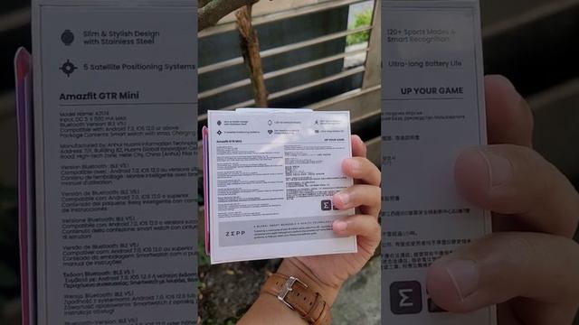 Amazfit gtr mini smartwatch смотреть онлайн