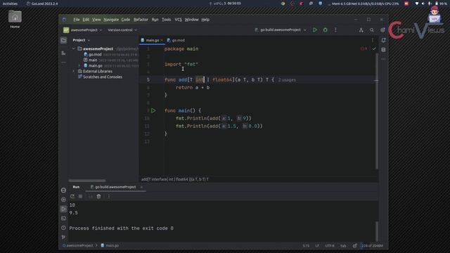 Learn Go Programming from Scratch - Part 24 - Generics смотреть онлайн