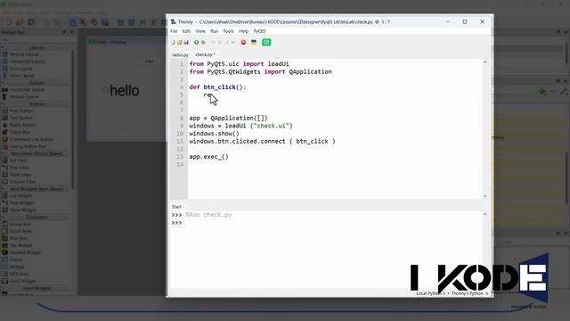 Comprendre PyQt5 [Bac Tunisie] Partie 7 (CheckBox - case à cocher) смотреть онлайн