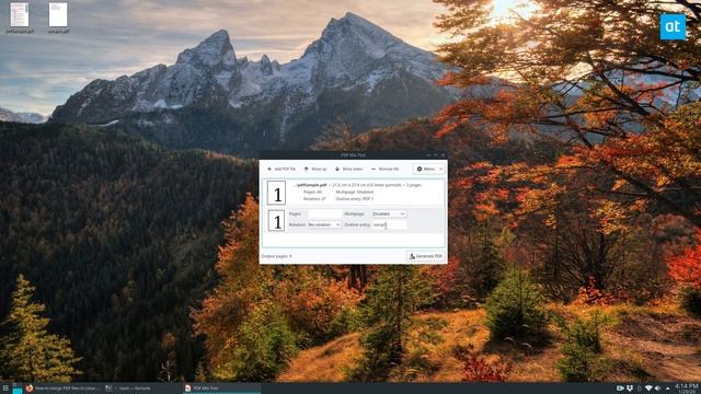 How to merge PDF files in Linux смотреть онлайн