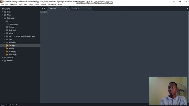 Flask Tutorial Creating a machine learning chatbot using flask python part 2 смотреть онлайн