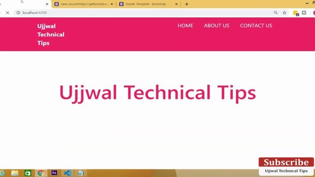 Build a responsive Bootstrap 4 Navbar in Angular 8 | Add Navigation menu (bootstrap) angular 8 смотреть онлайн