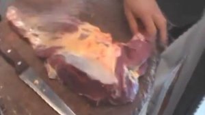 Разделка лопатки. Говядина.