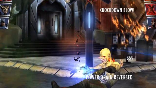 Reverse Flash kills Undead Flash (Injustice Gods Among Us Mobile) смотреть онлайн