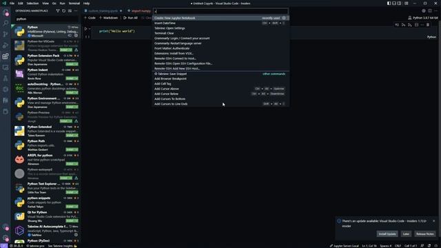 Jupyter Notebooks in VSCode | Setup Crash Course | Complete Guide смотреть онлайн