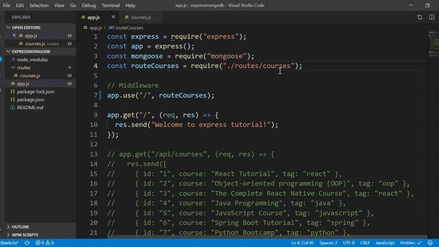 Build Rest API with MongoDB Atlas, Mongoose Schema Model, New Route Tutorial | Part 2 смотреть онлайн