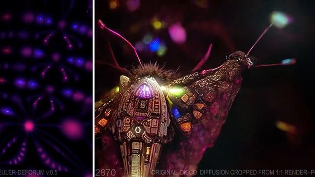 AI Art Animation: Stable vs. Disco Diffusion comparison смотреть онлайн