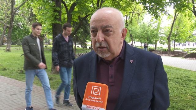 День Победы: Сергей Саядов, исполнительный директор "Нахичеванской-на-Дону армянской общины" смотреть онлайн