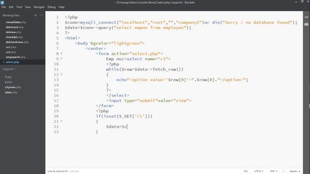 php (select method) in table form смотреть онлайн