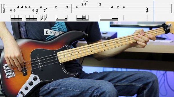Dean Town | Vulfpeck | Bass Lesson With TABs | Slow BPM Playthrough