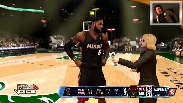 NBA 2K14 [Next Gen] Game 2 :: Heat vs Bucks смотреть онлайн