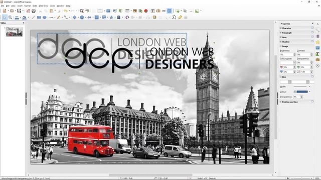 How to Create a Custom Background for Libre Office Impress slides смотреть онлайн