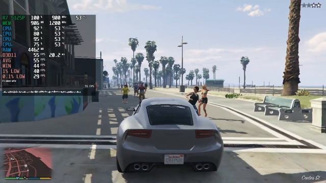 AMD A10 7850K + Radeon R7 = GTA V