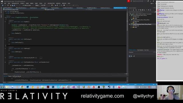 Relativity Game Dev Stream - 2015-07-06 - Part 1 смотреть онлайн