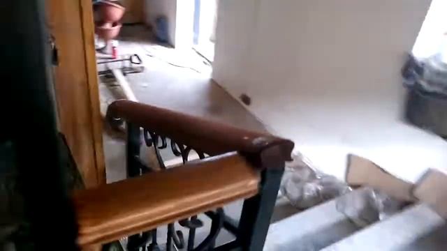 Несложные перила с элементами ковки смотреть онлайн