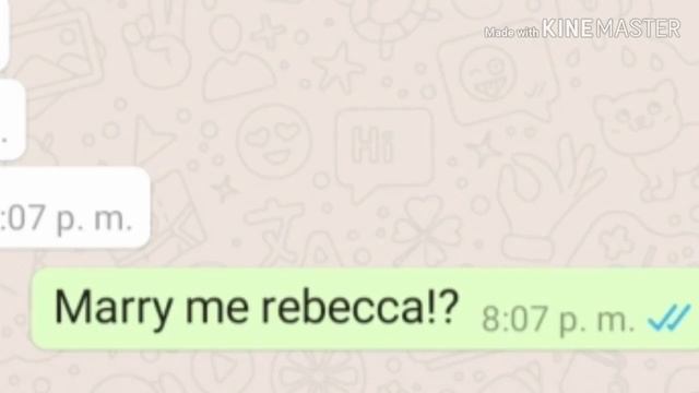Catbug...."REBECCA" en chat de WhatsApp смотреть онлайн