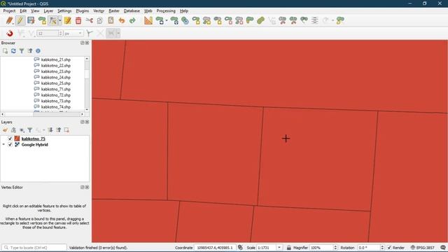 QGIS - Geser Node (Titik) Polygon Menggunakan Vertex Tools смотреть онлайн