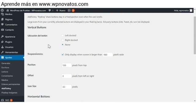 ? Insertar botones para compartir WordPress en Redes Sociales | WordPress Para Novatos смотреть онлайн