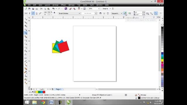 Corel Draw X6 Tutorials in Urdu/Hindi part 24 pen tool смотреть онлайн