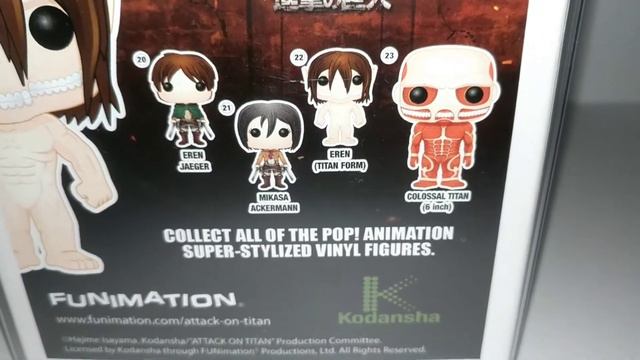 Funko Pop Attack on Titan Eren [Titan Form] смотреть онлайн
