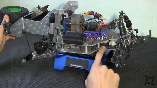 Custom RC Desert Trophy Truck. Prject Overview смотреть онлайн