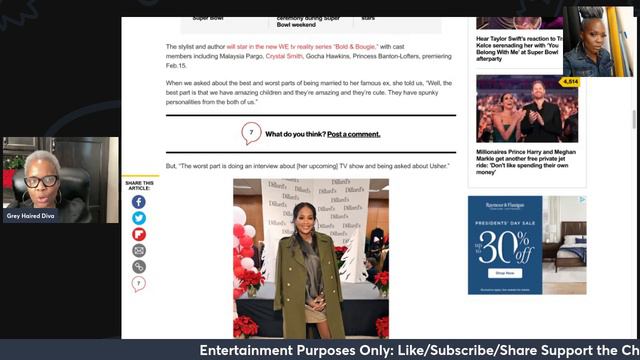 Usher's Class Act: Gifting Ex Tameka Foster VIP Super Bowl Tickets- What a Gentleman! #usher смотреть онлайн