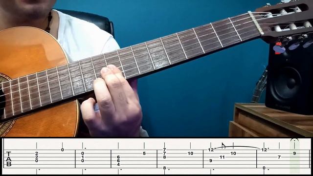 Zelda's Lullaby guitarra + tutorial + tab смотреть онлайн