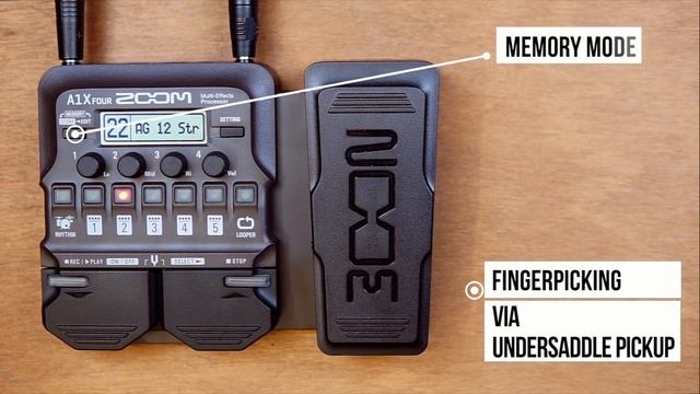 Zoom A1X Four - Sound Demo (no Talking)