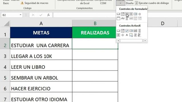 CHECKLIST CON BOTÓN DE MACRO смотреть онлайн