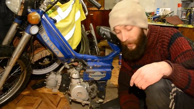 ПОЧЕМУ БОЛТАЕТСЯ МАЯТНИК НА АЛЬФЕ? ДОРАБОТКА ЗАДНЕЙ ПОДВЕСКИ МОПЕДА! смотреть онлайн