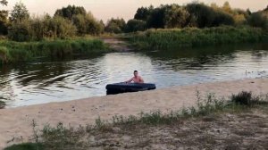 Друг перевернулся на лодке