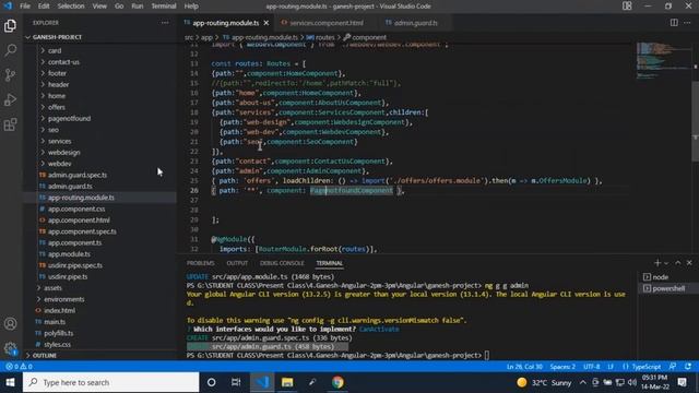 ANGULAR 13 || CHILD ROUTING||GUARDS||LIFECYCLE METHODS||NAVBAR TASK смотреть онлайн