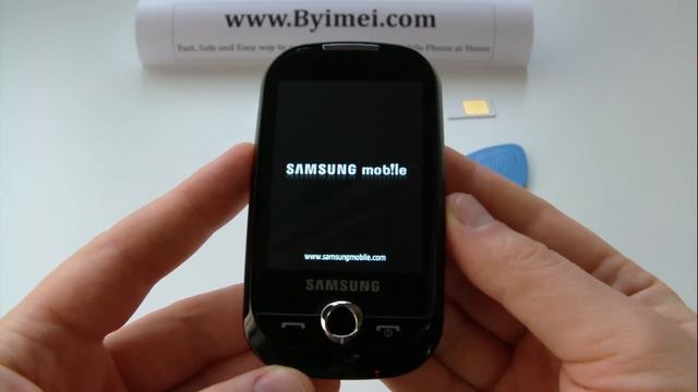 Samsung Corby GT-S3650 Unlock & input / enter code.AVI смотреть онлайн