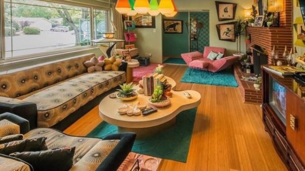 Retro Style Living Rooms | Home Decor & Home Design | And Then There Was Style
