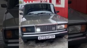 ваз 2107 на дросселях   в772ор126