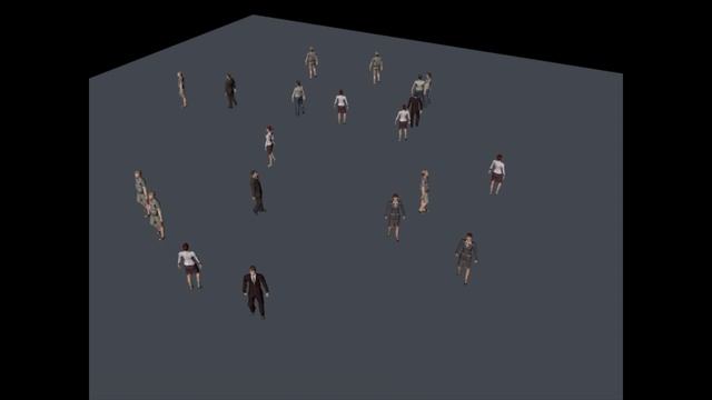 CINEMA 4D - Advanced Crowd Simulation Test using Xpresso & TP смотреть онлайн