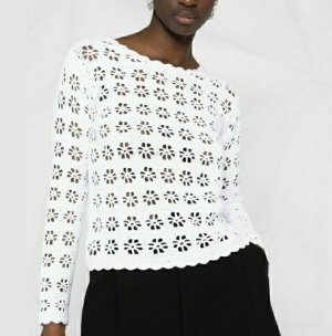 ??? Безупречно красивый, нежный, ажурный джемпер крючком на все сезоны - Вязание крючком