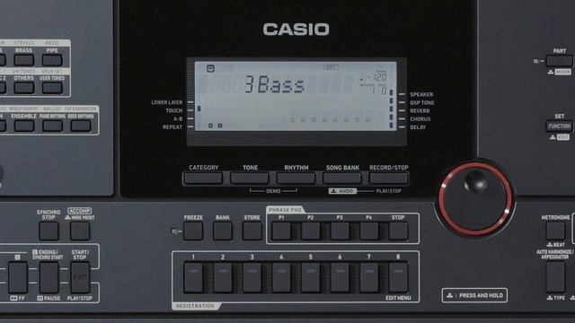 CASIO CT-X5000 Video Manual - Chapter 5: Creating User Rhythms смотреть онлайн